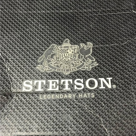 Black Men’s Legendary Stetson Cowboy Hat Size 7 - Picture 5 of 5